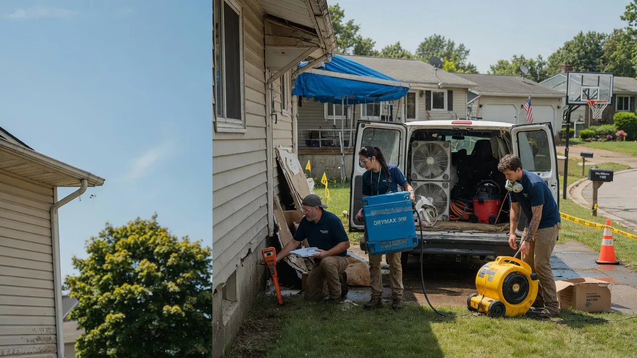 Ceiling Leak Cleanup in Cedar Falls, IA near me
